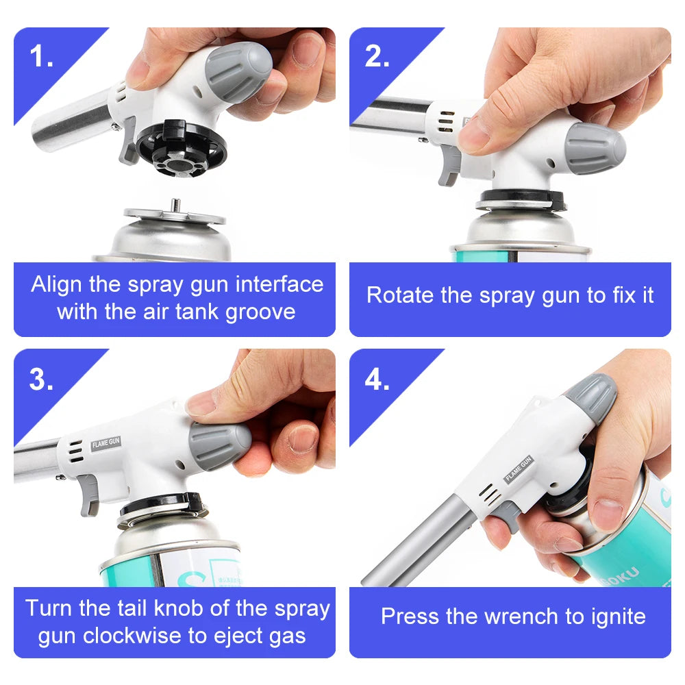 Multifunctional Flame Spray Gun